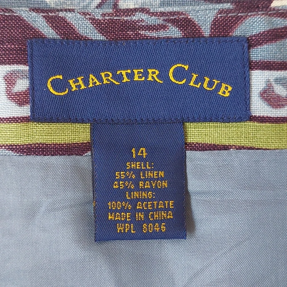 CHARTER CLUB wrap skirt NWOT